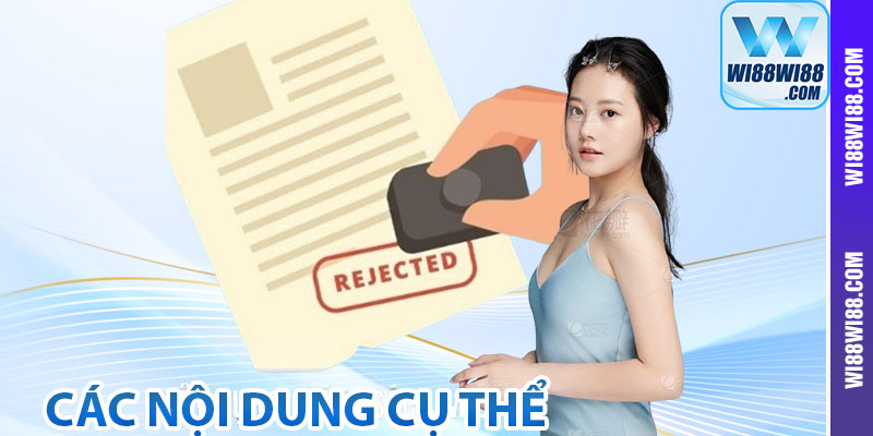 Nội Dung Chi Tiết Chính Sách Miễn Trừ Trách Nhiệm